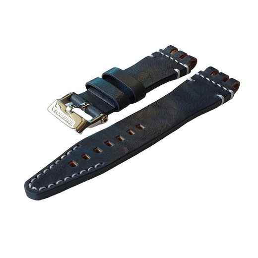 MODRÝ KOŽENÝ ŘEMÍNEK VOSTOK EUROPE 26MM PRO ENERGIA NH35-575A279 - ŘEMÍNKY - OSTATNÍ