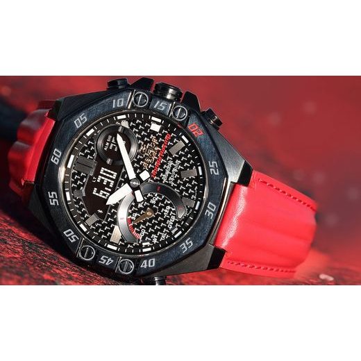 CASIO EDIFICE ECB-10HR-1AER HONDA RACING LIMITED EDITION - CASIO - ZNAČKY