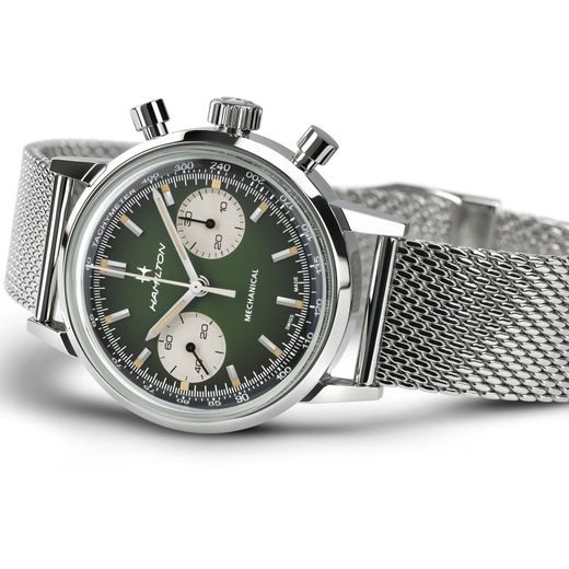 HAMILTON AMERICAN CLASSIC INTRA-MATIC CHRONOGRAPH H MECHANICAL H38429861 - AMERICAN CLASSIC - BRANDS