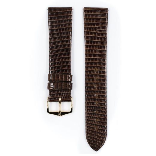 ŘEMÍNEK HIRSCH LIZARD 1 - HNĚDÝ, LESK - STRAPS - ACCESSORIES