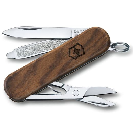 VICTORINOX CLASSIC SD WOOD KNIFE - POCKET KNIVES - ACCESSORIES
