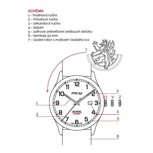 PRIM RATHOUSKÝ BARELL - B W91P.13222.B - AUTOMATIC - MĂRCI