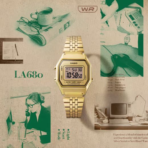 CASIO LA 680GA-9 - CLASSIC COLLECTION - MĂRCI