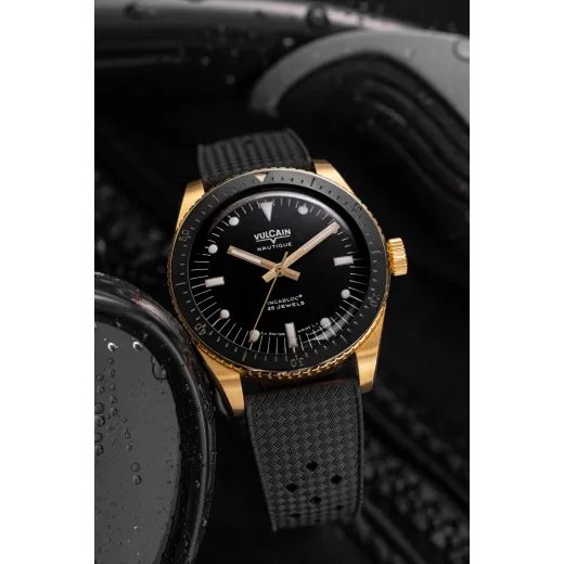 VULCAIN SKINDIVER NAUTIQUE GOLD / BLACK - SKINDIVER NAUTIQUE - BRANDS