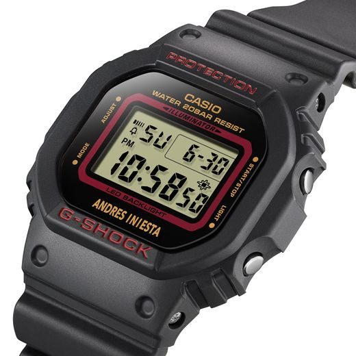 CASIO G-SHOCK DW-5600AI-1ER ANDRÉS INIESTA - G-SHOCK - BRANDS