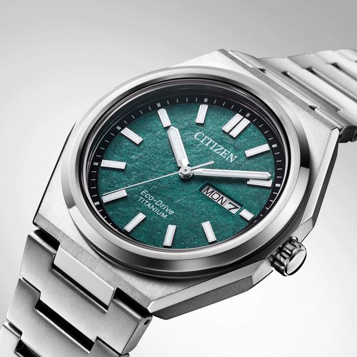 CITIZEN ECO-DRIVE SUPER TITANIUM AW0130-85XE - SUPER TITANIUM - BRANDS