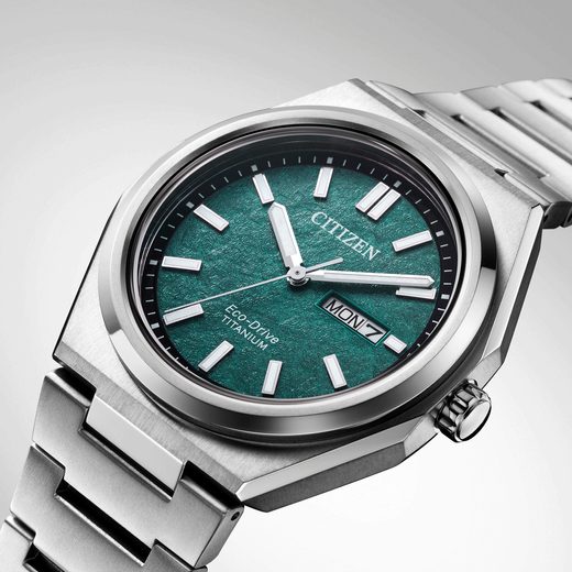 CITIZEN ZENSHIN ECO-DRIVE SUPER TITANIUM AW0130-85XE - SUPER TITANIUM - ZNAČKY