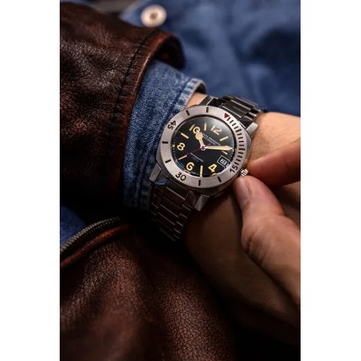 NIVADA GRENCHEN DEPTHMASTER NUMERALS BLACK - DEPTHMASTER - ZNAČKY