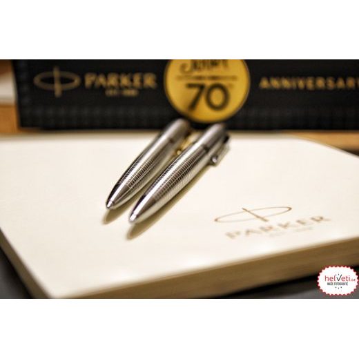 BALLPOINT PEN PARKER JOTTER SE 70TH STAINLESS STEEL GT 1502/1805611 - BALLPOINT PENS - ACCESSORIES