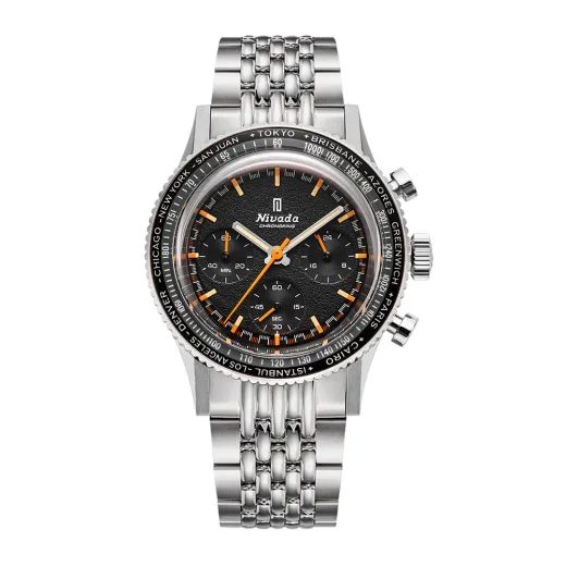 NIVADA GRENCHEN CHRONOKING MECAQUARTZ - INTER. BEZEL - CHRONOMASTER - ZNAČKY