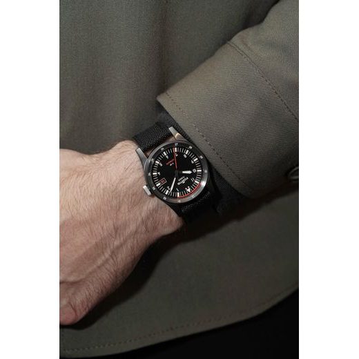 FORTIS FLIEGER F-39 WERK 7 MISSION BLACK LIMITED EDITION F4220028 - FLIEGER - BRANDS