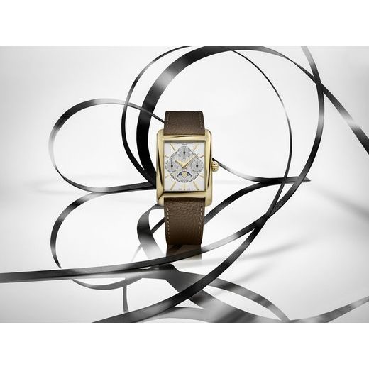 FREDERIQUE CONSTANT CLASSICS CARREE CALENDAR MOONPHASE FC-265S4C5 - CLASSICS GENTS - ZNAČKY