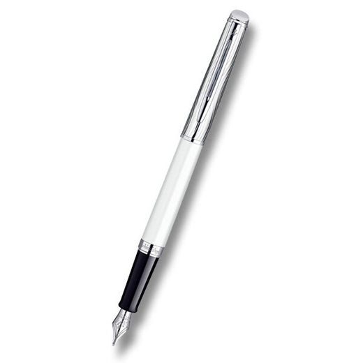 PLNICÍ PERO WATERMAN HÉMISPHÈRE DELUXE METAL & WHITE CT 1507/19212 - FOUNTAIN PENS - ACCESSORIES