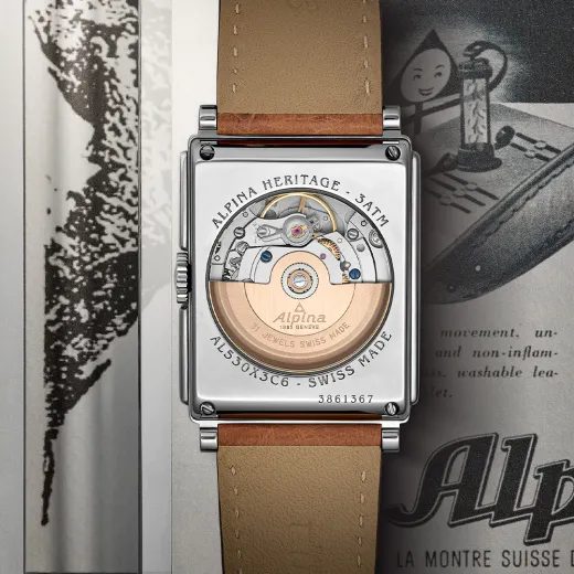 ALPINA ALPINER HERITAGE CARRÉE AUTOMATIC AL-530N3C6 - ALPINER AUTOMATIC - ZNAČKY