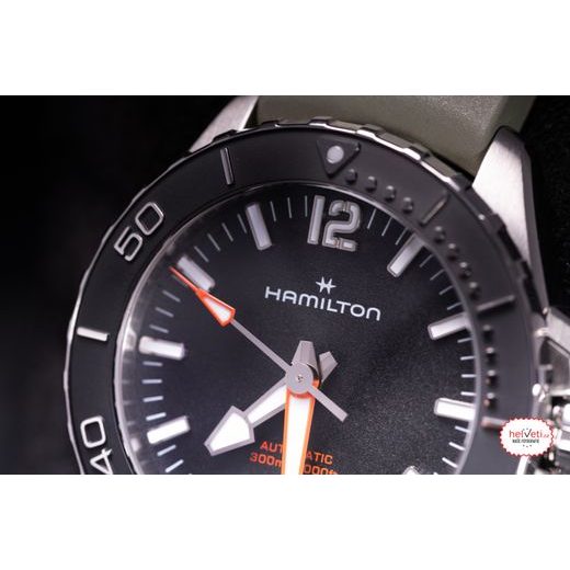 HAMILTON KHAKI NAVY FROGMAN AUTO H77455331 - KHAKI NAVY - ZNAČKY