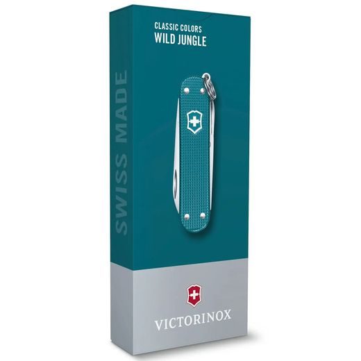 NŮŽ VICTORINOX CLASSIC SD ALOX COLORS WILD JUNGLE - KAPESNÍ NOŽE - OSTATNÍ