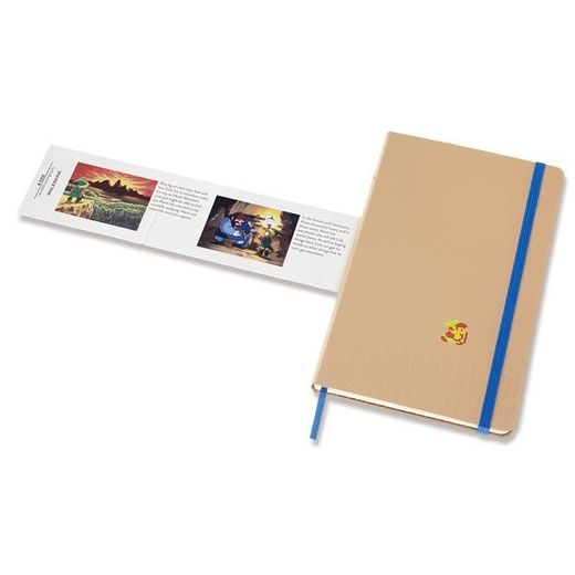 ZÁPISNÍK MOLESKINE THE LEGEND OF ZELDA - TVRDÉ DESKY - L, LINKOVANÝ 1331/1917313 - DIÁŘE A ZÁPISNÍKY - OSTATNÍ