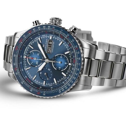 HAMILTON KHAKI AVIATION CONVERTER AUTO CHRONO H76746140 - KHAKI AVIATION - BRANDS