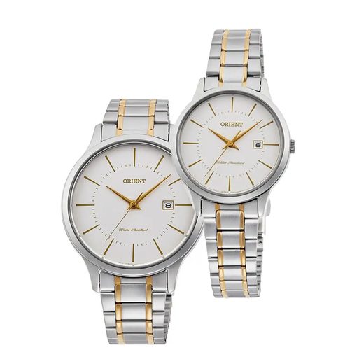 SET ORIENT CONTEMPORARY RF-QD0010S A RF-QA0010S - WATCHES FOR COUPLES - WATCHES