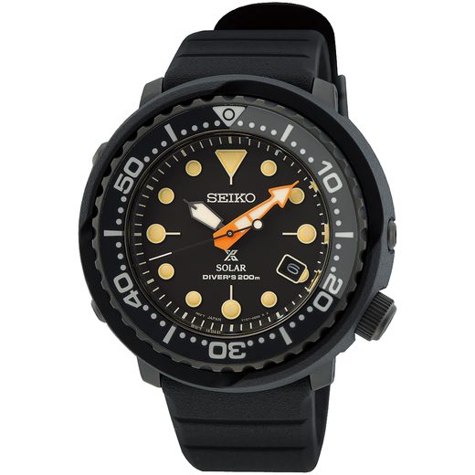 SEIKO SNE577P1 TUNA SOLAR BLACK SERIES LIMITED EDITION - PROSPEX - BRANDS