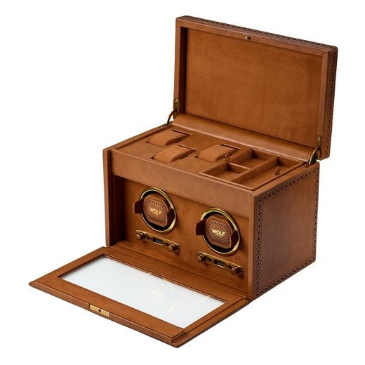 WATCH WINDER WOLF BROGUE 440206 - WATCH WINDERS - ACCESSORIES