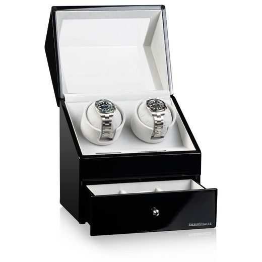 WATCH WINDER DESIGNHÜTTE SAN DIEGO 2 70005-51 - WATCH WINDERS - ACCESSORIES