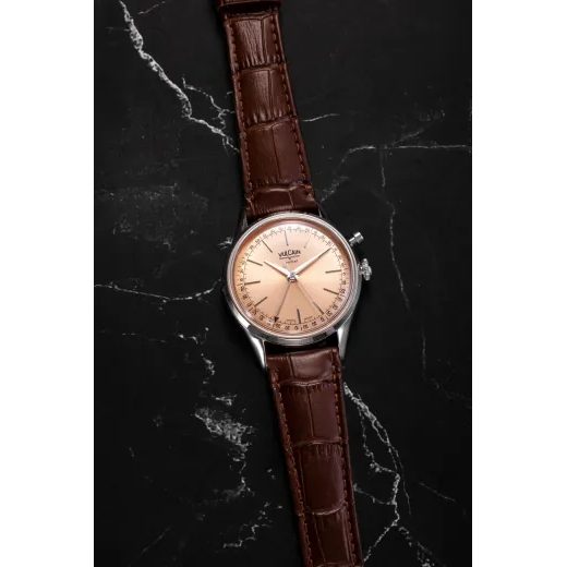 VULCAIN CRICKET PRESIDENT 36 MM - PALE SALMON - CRICKET PRESIDENT - BRANDS