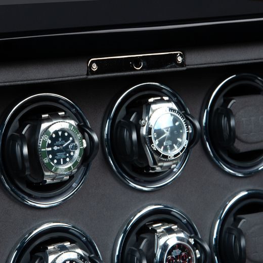 WATCH WINDER HEISSE & SÖHNE MADRID 8 70019-222.11 - WATCH WINDERS - ACCESSORIES