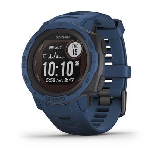 GARMIN INSTINCT SOLAR BLUE OPTIC 010-02293-01 - GARMIN - ZNAČKY