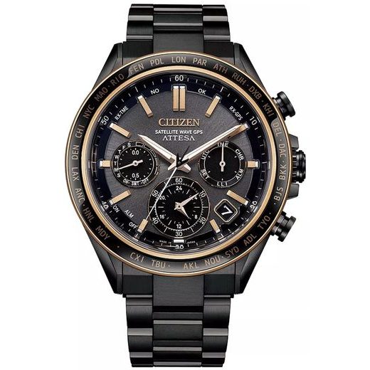 CITIZEN ATTESA SATELLITE WAVE GPS CC4074-61W - SUPER TITANIUM - ZNAČKY