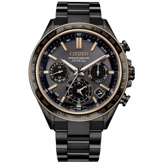 CITIZEN ATTESA SATELLITE WAVE GPS CC4074-61W - SUPER TITANIUM - ZNAČKY
