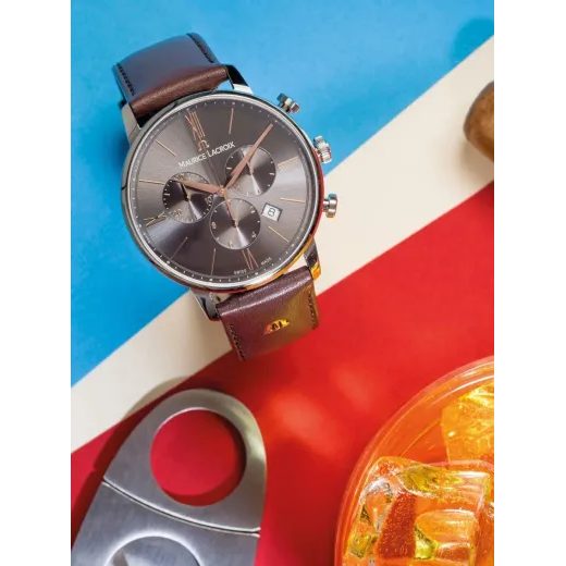 MAURICE LACROIX ELIROS CHRONOGRAPH EL1098-SS001-311-1 - ELIROS - ZNAČKY