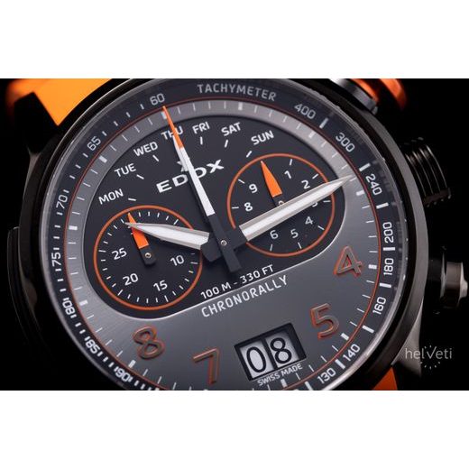 EDOX CHRONORALLY 45 QUARTZ CHRONOGRAPH 38003-TINGNOCAO-GNO - CHRONORALLY - BRANDS