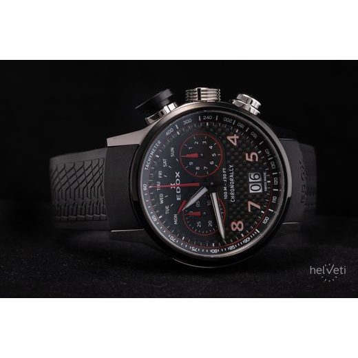 EDOX CHRONORALLY QUARTZ CHRONOGRAPH 38003-TINRO-CARO - CHRONORALLY - ZNAČKY