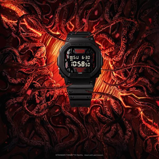 CASIO G-SHOCK DW-5600STT-1ER STRANGER THINGS COLLABORATION - G-SHOCK - ZNAČKY