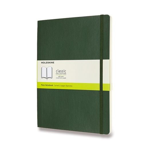 ZÁPISNÍK MOLESKINE VÝBĚR BAREV - MĚKKÉ DESKY - XL, ČISTÝ 1331/11291 - DIÁŘE A ZÁPISNÍKY - OSTATNÍ