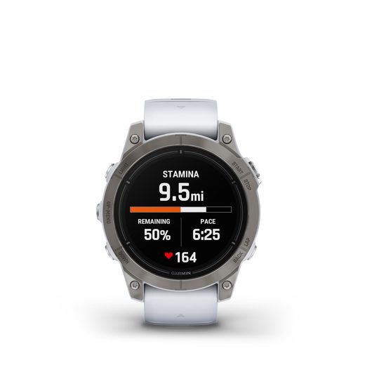 GARMIN EPIX™ PRO (GEN 2) SAPPHIRE EDITION TITANIUM / WHITESTONE BAND - 010-02803-21 - EPIX - BRANDS