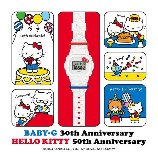 CASIO BABY-G BGD-565KT-7ER HELLO KITTY - BABY-G - ZNAČKY