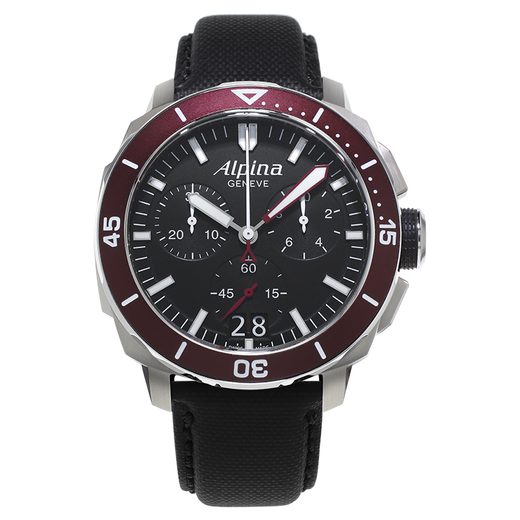 ALPINA SEASTRONG DIVER 300 BIG DATE CHRONOGRAPH AL-372LBBRG4V6 - ALPINA - ZNAČKY