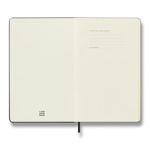 DIÁŘ MOLESKINE 2023-24 18MĚSÍČNÍ ČERNÝ- TÝDENNÍ - TVRDÉ DESKY - L 1206/5703817 - DIARIES AND NOTEBOOKS - ACCESSORIES