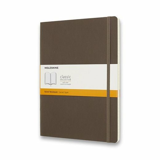 ZÁPISNÍK MOLESKINE VÝBĚR BAREV - MĚKKÉ DESKY - XL, LINKOVANÝ 1331/11292 - DIÁŘE A ZÁPISNÍKY - OSTATNÍ