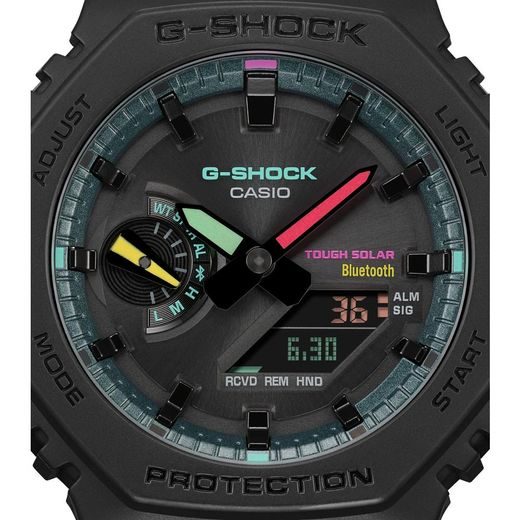 CASIO G-SHOCK GA-B2100MF-1AER MULTI-FLUORESCENT ACCENTS SERIES - CASIOAK - BRANDS