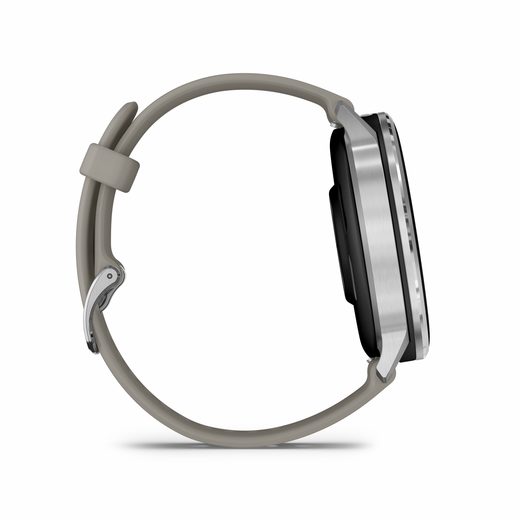 GARMIN VENU® 4 - 45 MM SILVER / SILVER GRAY SILIKONOVÝ ŘEMÍNEK 010-03014-01 - VENU 4 - ZNAČKY