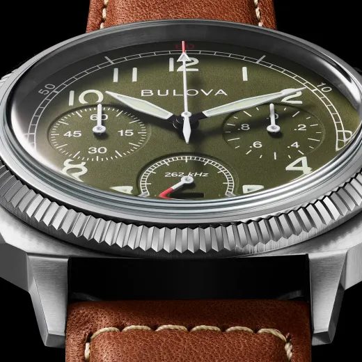 BULOVA MILITARY CHRONOGRAPH 96B482 VWI SPECIAL EDITION - PRECISIONIST - ZNAČKY