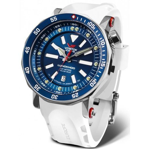 VOSTOK EUROPE LUNOCHOD-2 AUTOMATIC LINE NH35-620A634 WHITE - LUNOCHOD-2 - BRANDS