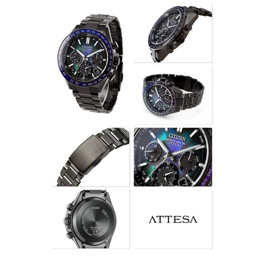 CITIZEN ATTESA SATELLITE WAVE GPS 100TH ANNIVERSARY LIMITED EDITION CC4057-60E - SUPER TITANIUM - ZNAČKY