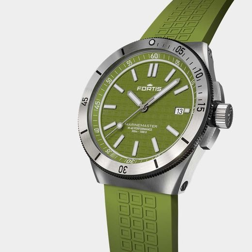 FORTIS MARINEMASTER M-40 WOODPECKER GREEN F8120007 - MARINEMASTER - BRANDS