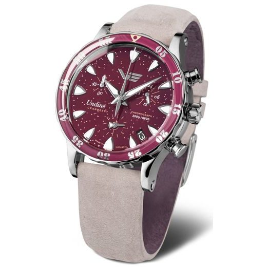 VOSTOK EUROPE UNDINE CRANBERRY VK68-515A774 - UNDINÉ - BRANDS