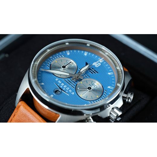 VOSTOK EUROPE LIMITED EDITION EMBECKA CHRONO LINE 6S21-325A493 - EMBÉČKA - BRANDS