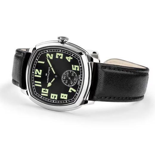 HAMILTON AMERICAN CLASSIC CUSHION MECHANICAL 34MM H36129730 - AMERICAN CLASSIC - ZNAČKY